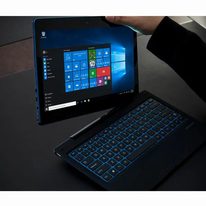 11.6'' Windows 10 Tablet PC 2GBDDR+64GB  Z3735G CPU 1366*768 IPS Screen Quad Core G12 Dual Camera 2 in1 With Docking Keyboard