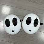 Game Bros Shy Guy Mask Cosplay Funny Unisex Kid Boys Girls Adlut Thicken Plastick Masks Halloween Carnival Party Costume Props