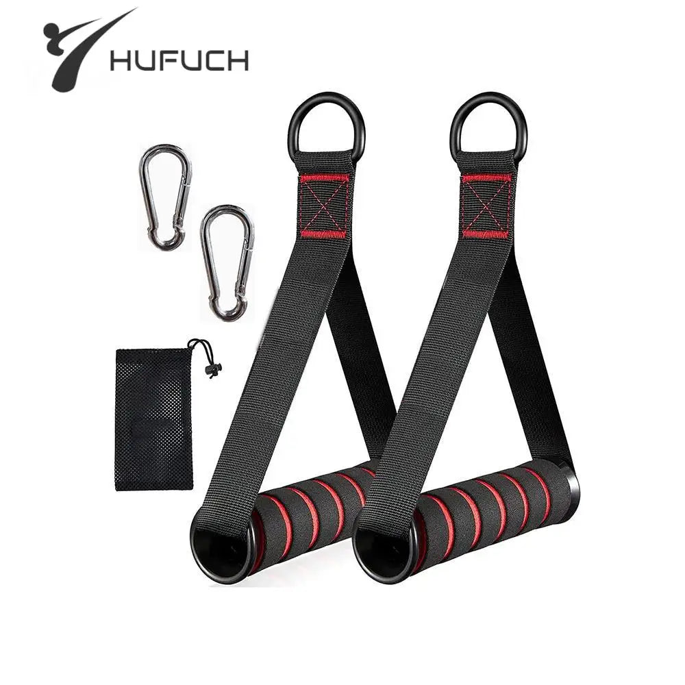 Resistance Bands Handle Bar Attachment Station Fitness Pulley Strap Exercise Home Gym Training Accessories Workout Equipments Ürün ana görseli