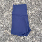 Sexy Solid Color Women Fitness Sport Short High Waist Athletic Yoga Short Leg Cycling Comprehensive Training Jogging Squat Proof