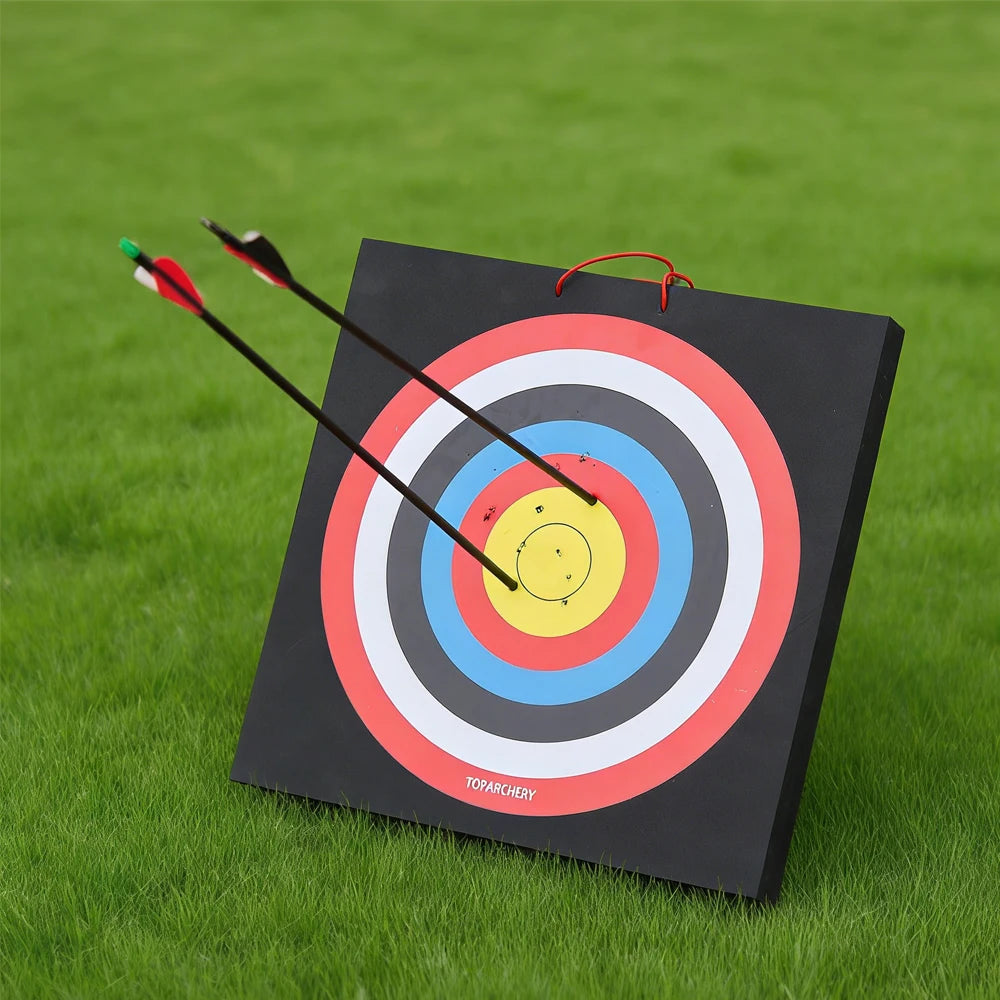 Toparchery 50x50x5cm EVA Archery Target High Density Durable Foam Shooting Target for Professional Hunting Training Equipment Main image