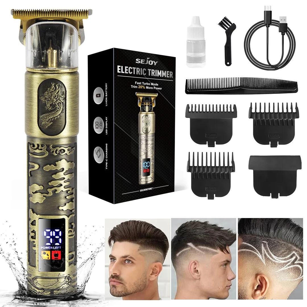 SEJOY SEJOY Professional Precision Hair Clipper For Men USB-C Fast Charging Beard/Body/Hair Trimmer | Precision Electric Shaver