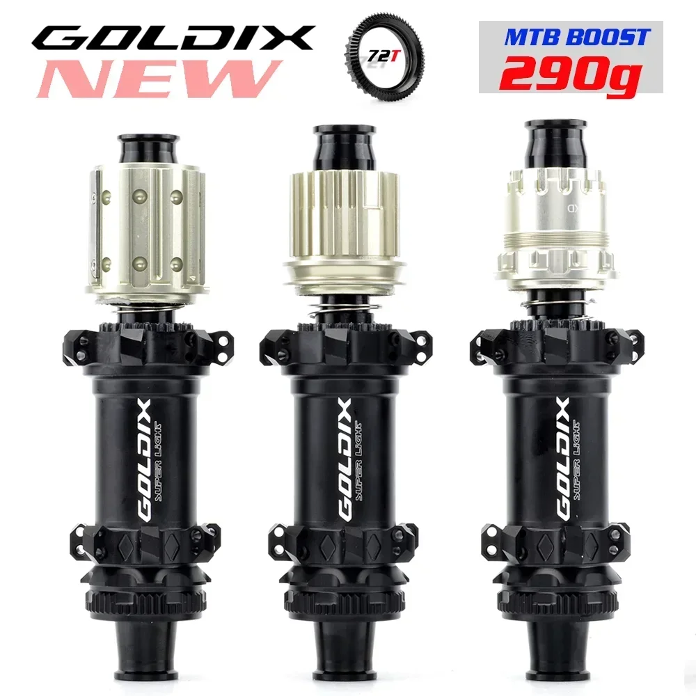 GOLDIX M160 Super Light MTB BOOST Hub Center Lock Disc 28H Ratchet 72T Mountain XD Bike Hub for Shimano SRAM 11 12 Speed Ürün ana görseli