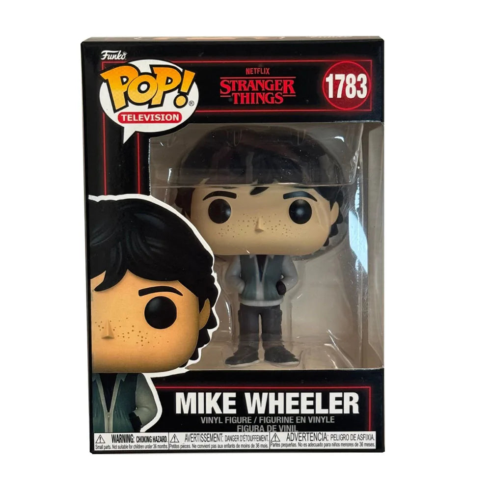 Funko TV Strangers Pops Mike Wheeler #1783 Things- Will Byers Dustin Steve Action Figure Toys Collectible Dolls Gift Decor Model Ürün ana görseli