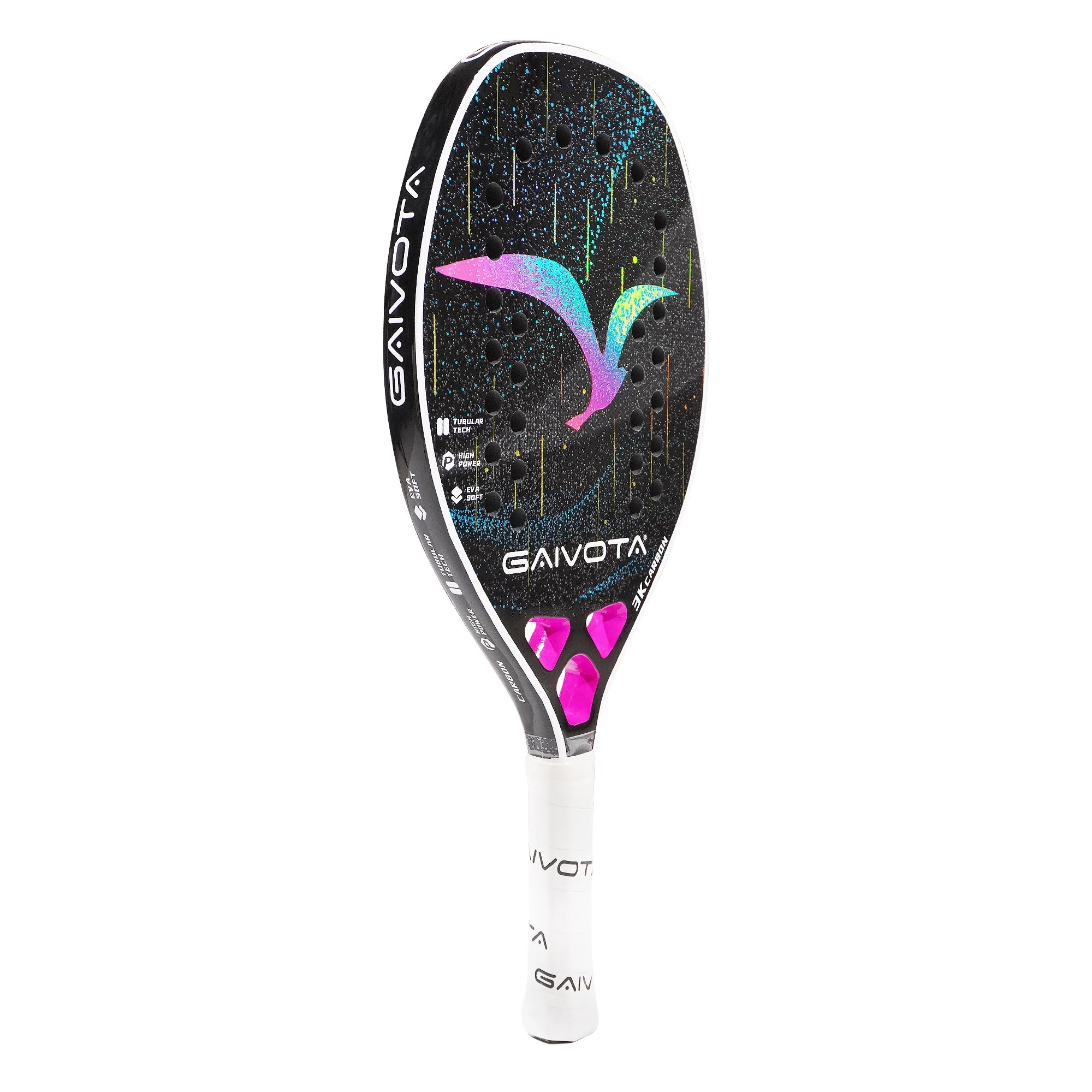 GAIVOTA 2025 carbon fiber beach tennis racket 3K+backpack Secondary image