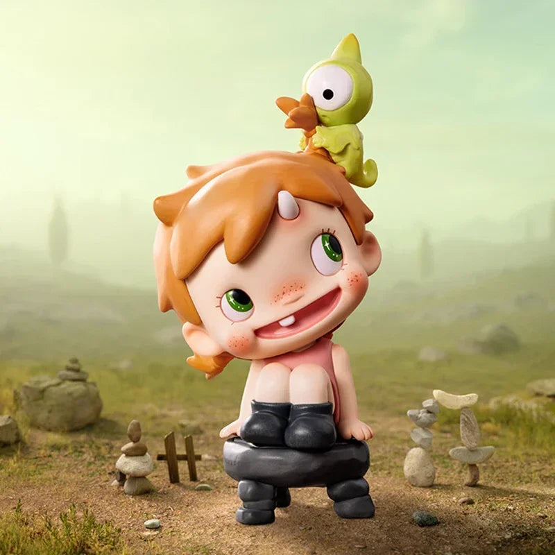 POP MART POLAR Monster Village Series Blind Box - Cute Anime Figure Ornaments Mystery Gift Doll - Original Toys for Collectors