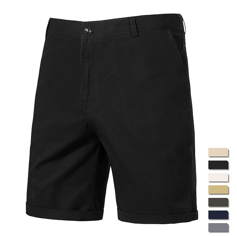 Men Golf Shorts Dress Shorts Lightweight Quick Dry Casual Work Shorts Flat Front Hiking Shorts with 4 Pockets