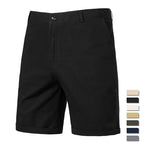 Men Golf Shorts Dress Shorts Lightweight Quick Dry Casual Work Shorts Flat Front Hiking Shorts with 4 Pockets