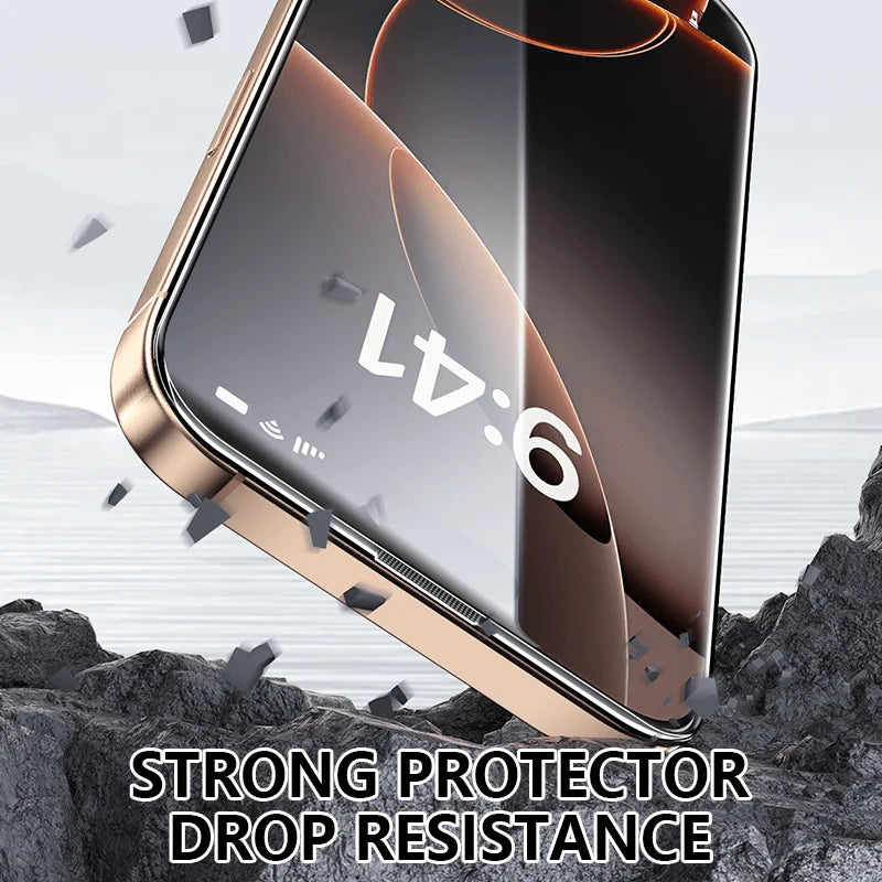 3Pcs Screen Protector for iPhone 17 ProMax 17 PRO HD Tempered Glass Full Edge Coverage Easy Installation for iphone 17/16 Cover
