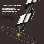 230mm Metal Steel Center Drill 6/8/10/12/14/16/18/20/22/25mm HSS Twist Drill Bit for Wood Door Lock Reaming Woodworking Tools