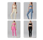 Activewear Set 2-Piece: Sports Bra & High Waist Leggings, Workout Outfit for Yoga, Running, Fitness & Gym Clothing for Women’s