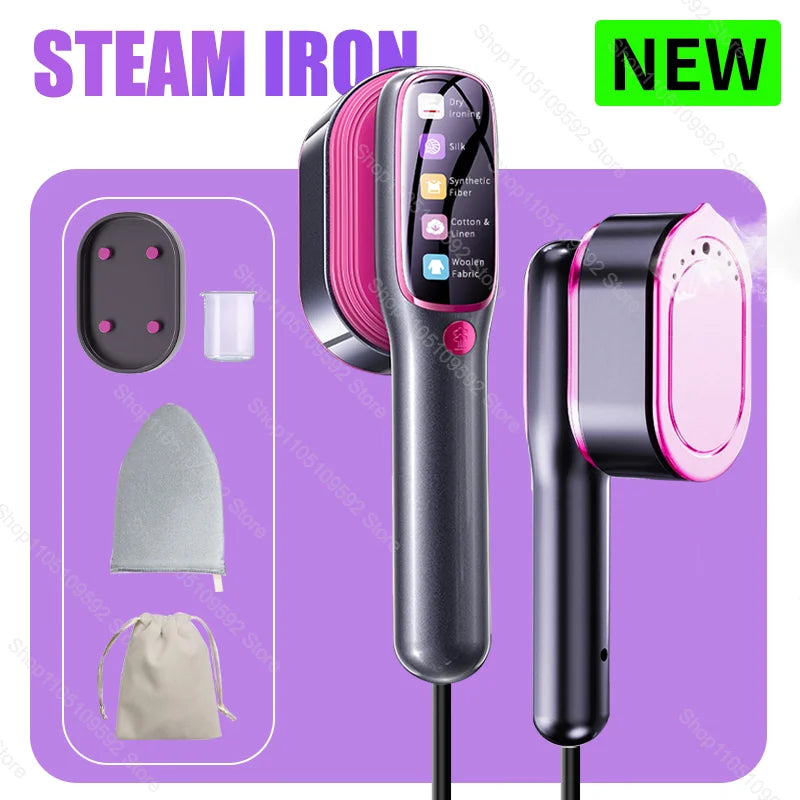 Handheld Steam Iron Garment Steamers Ironing Multi Functional  Machine Travel Portable Ironing Machine Garment Ironing Machine Ürün ana görseli