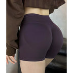 TKITK Shorts Seamless Yoga Pants Women's Fitness Outfits Shark Bite Shorts for Gym Running Cycling Bike Wear Leggings