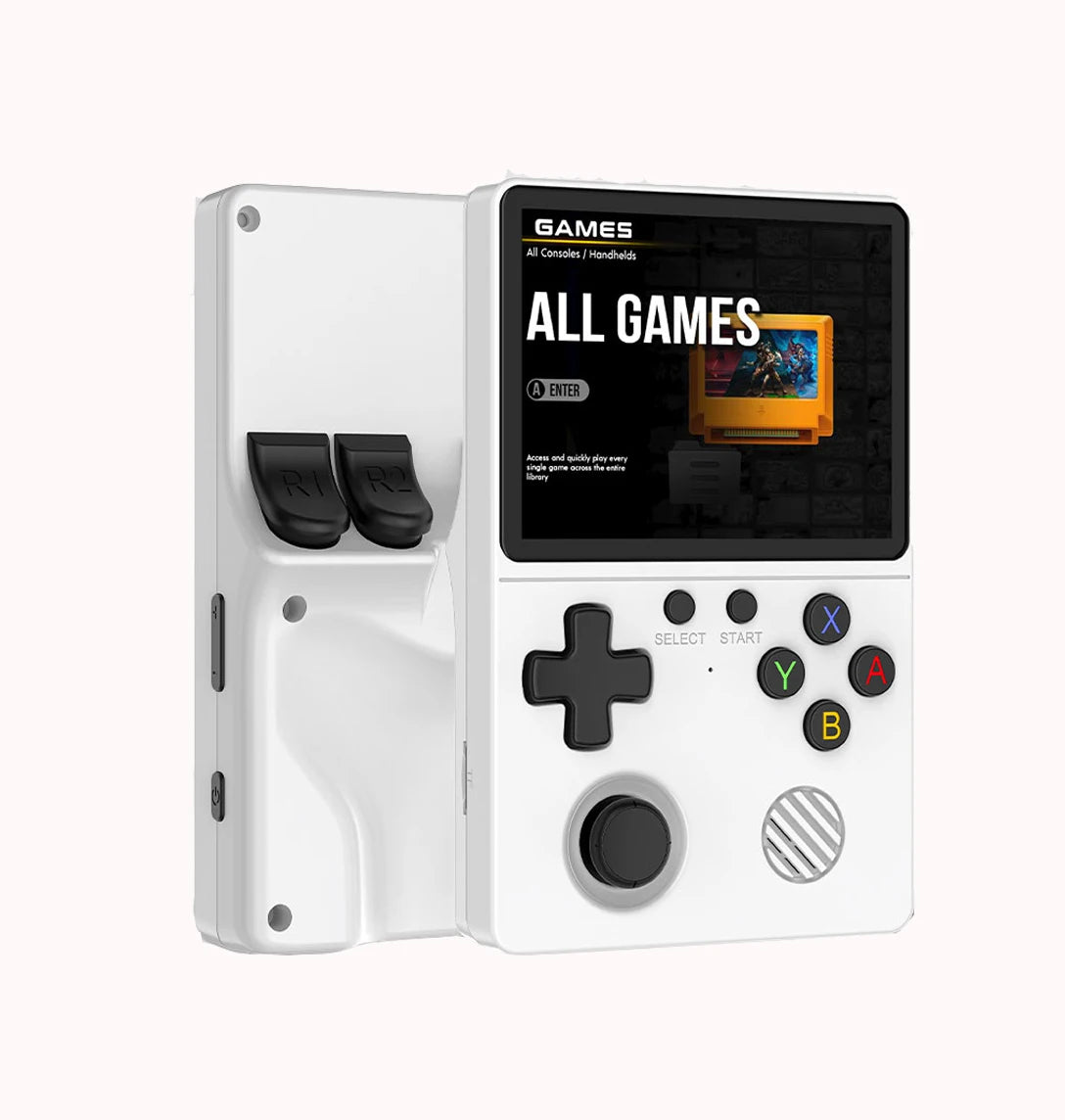 Newly Handheld Game Console with Multi-Platform Operation Support, HD IPS Screen, 3D Joystick, Ergonomic Game Console GB350 Ürün ana görseli