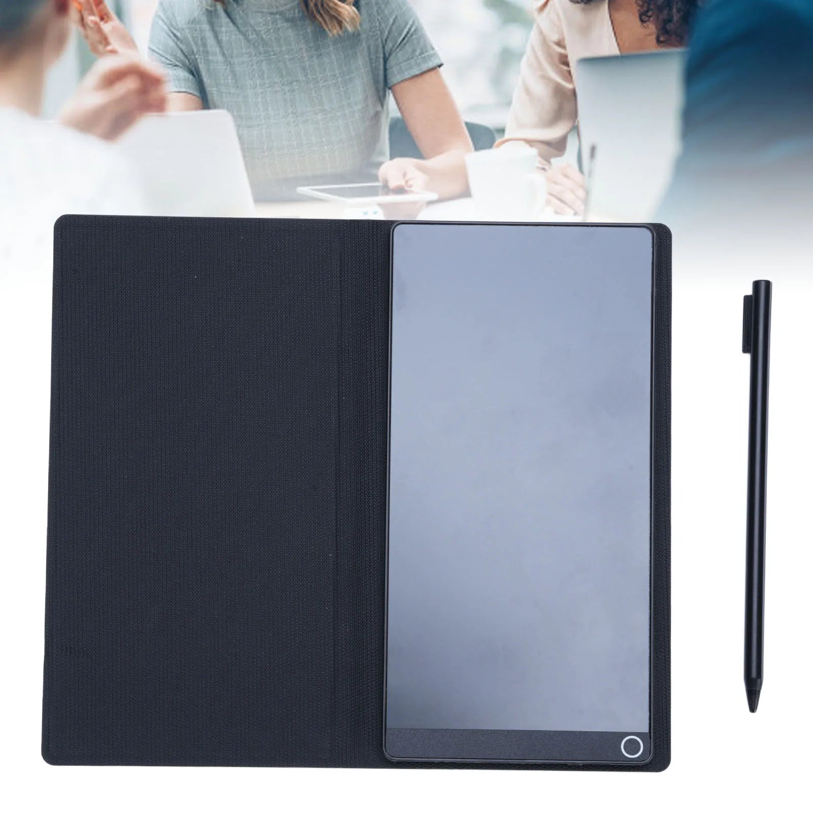 Full Screen LCD Writing Pad LCD Writing Tablet Portable Erasable 6.5 Inch Full Screen Digital Notepad for Taking Notes Drawing Ürün ana görseli
