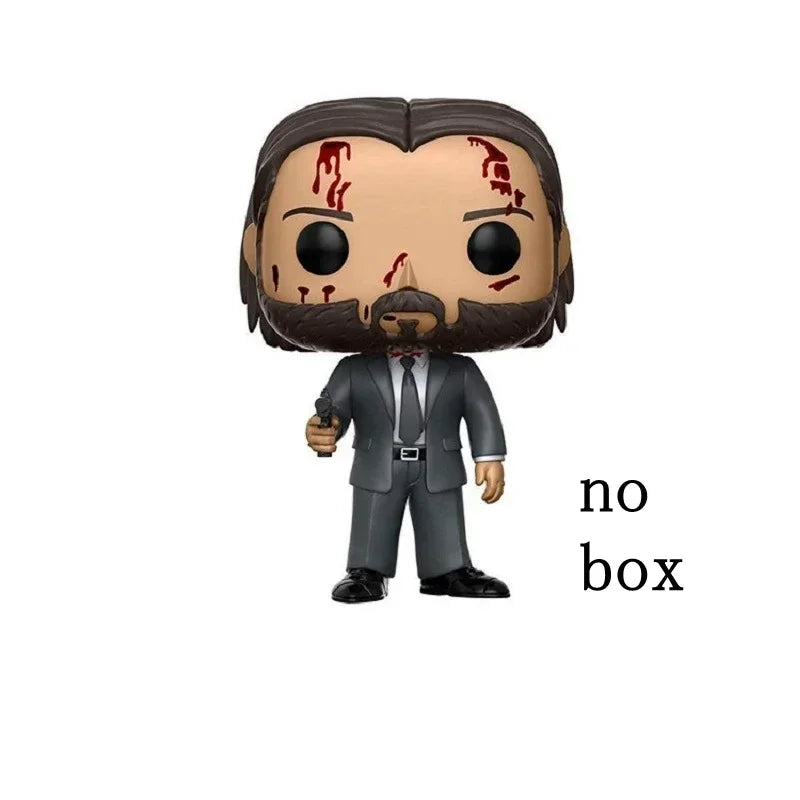 Funko POP JOHN WICK 387# 580# Vinyl Action Toy Figures Collectible Model for Children 10cm with Box Christmas Gifts Toys