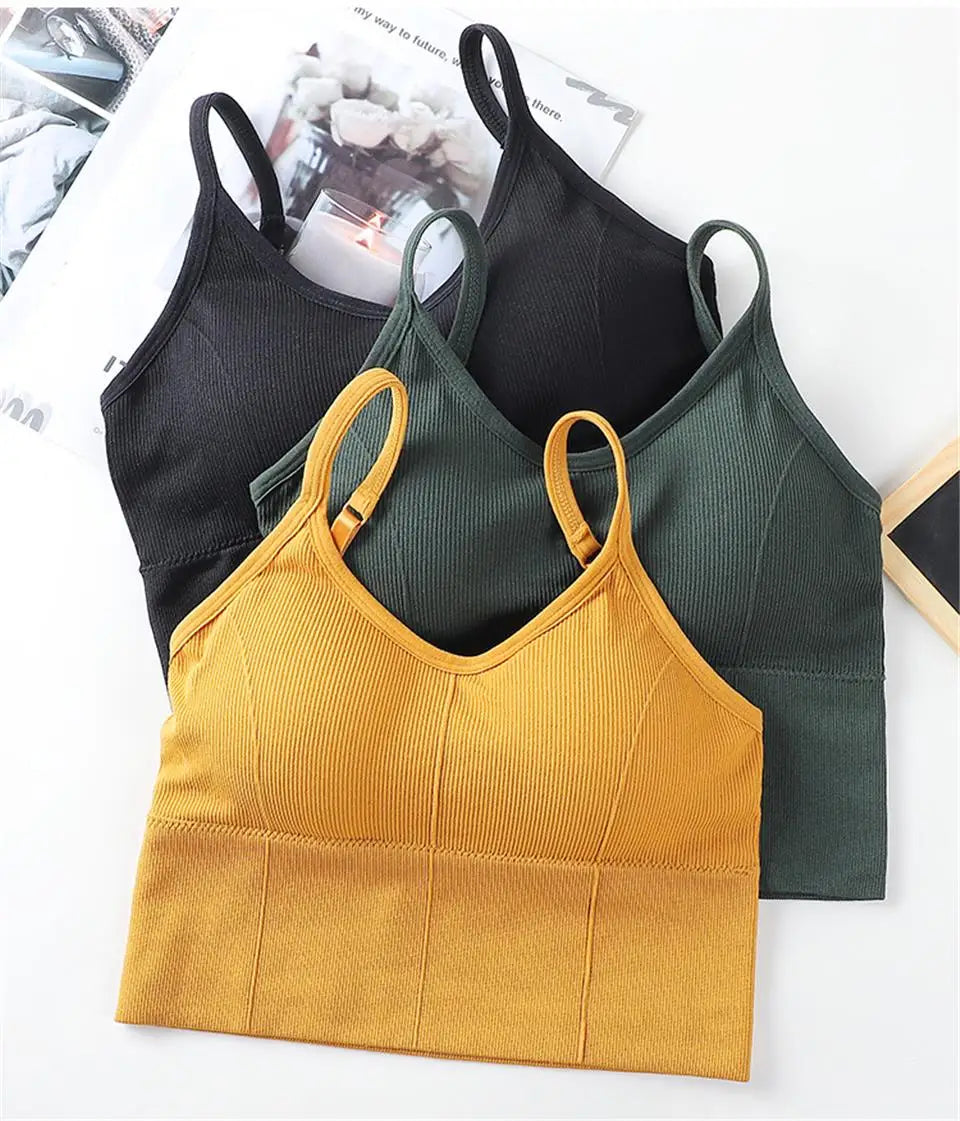 Women's tube top Beauty Back bralette Seamless sports bra women's underwear sexy Lingerie Push-up bras sports bra