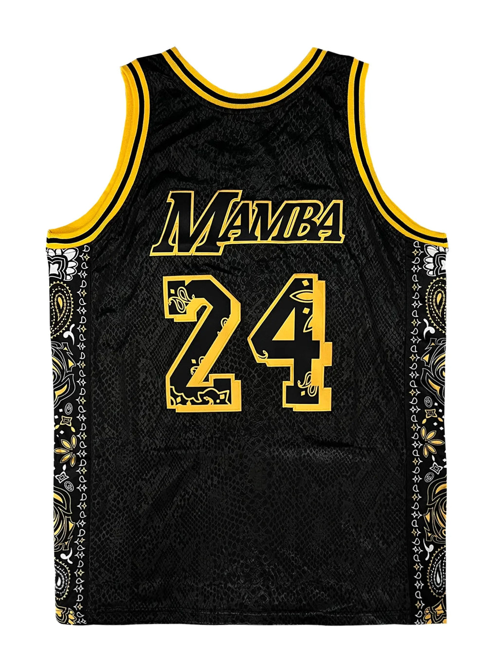Men's Sleeveless Basketball Jersey,Snake Skin Vest Embroidered Lettering, Loose Fit, Sports Uniform for Summer Men Clothing