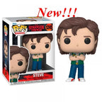 NEW!!! FUNKO POP Stranger Series #1462 Eddie #1250 Dustin Steve Robin Eleven Vinyl Action Figure Collection Models for Gifts