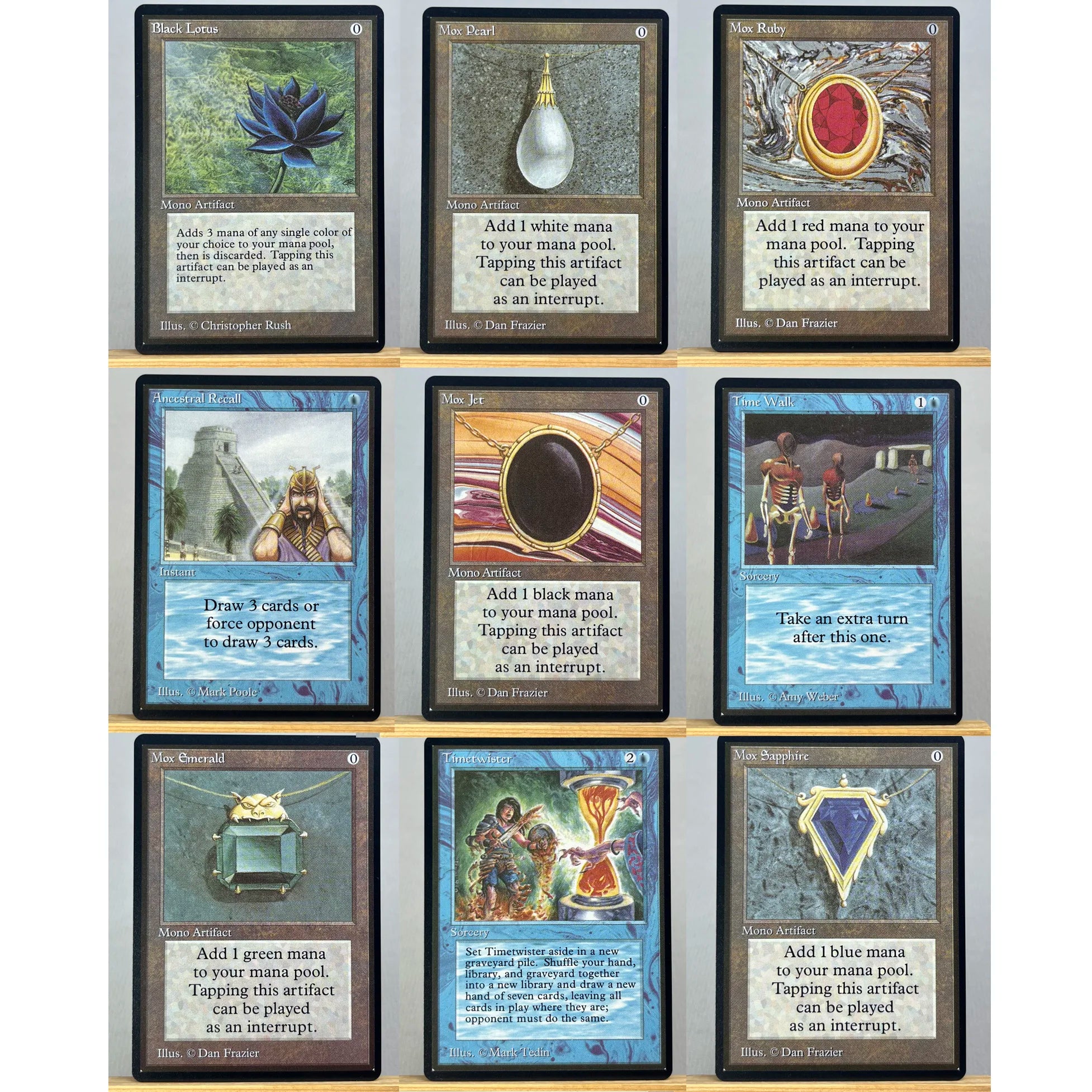 unlimited Revised MIX2/002 Tcg dual lands unlimited proxy magical cards tundra scrubland home play Revised underground gathering