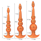 3-10cm Huge Anal Plug with Tail Sex Toys for Adult Games Couples DIY Cosplay Big Butt Plug Silicone Soft Long Anal Beads Women