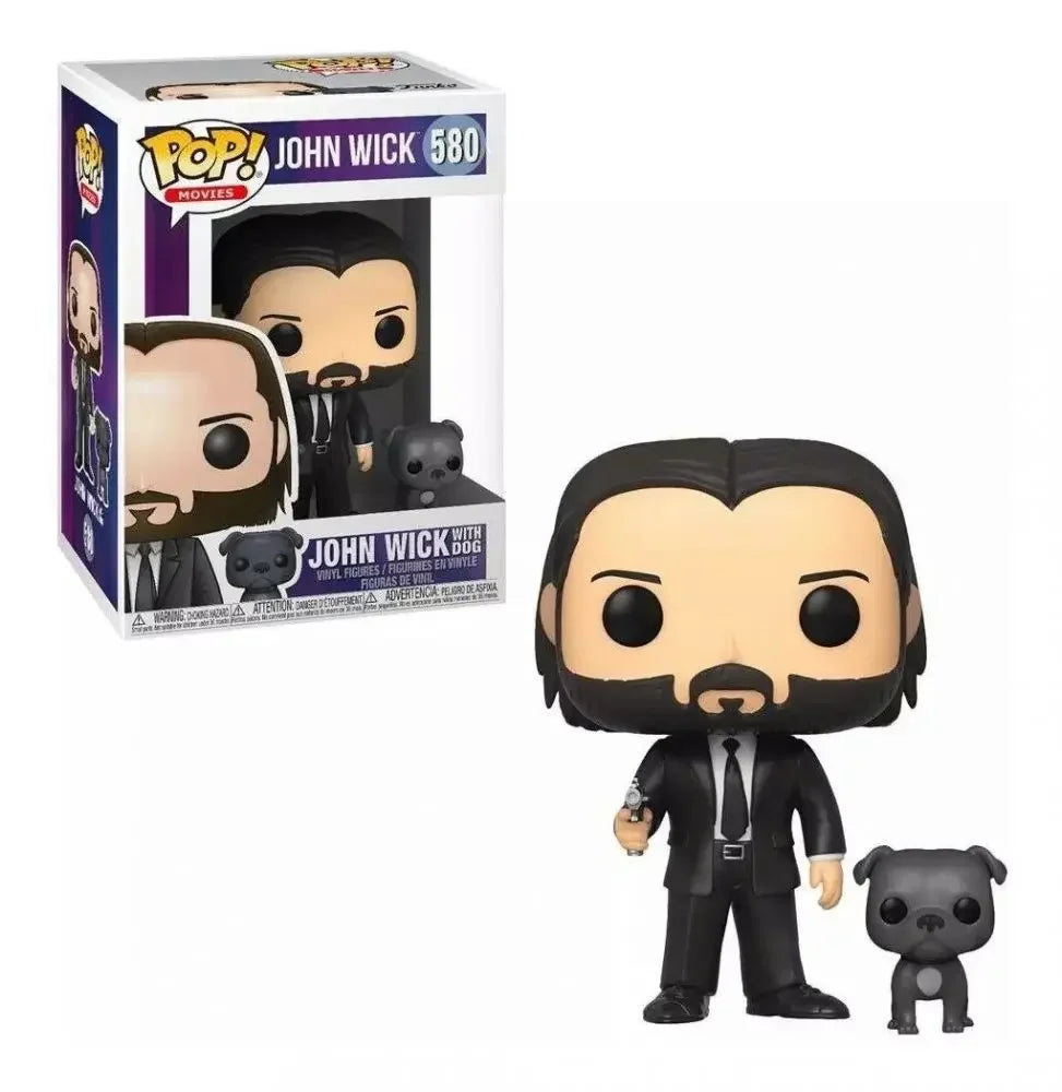 Funko POP JOHN WICK 387# 580# Vinyl Action Toy Figures Collectible Model for Children 10cm with Box Christmas Gifts Toys