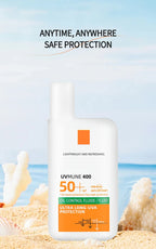 SPF50+ Sunscreen Lotion Lightweight Non-Greasy UV Protection Face Body Sunscreen Lasting Moisturizing Refreshing Sunburn Defense