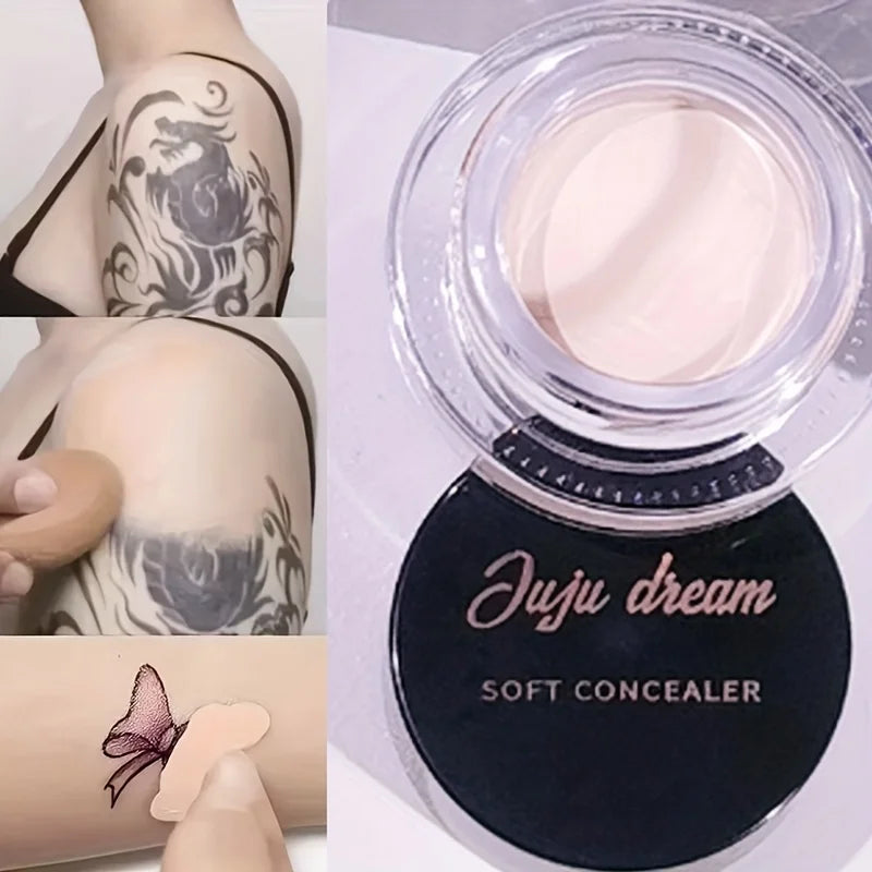 Full Coverage Waterproof Concealer – Hides Tattoos, Scars & Blemishes, Natural Matte Foundation for All Skin Tones, Long-Lasting Ürün ana görseli