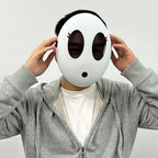 Game Bros Shy Guy Mask Cosplay Funny Unisex Kid Boys Girls Adlut Thicken Plastick Masks Halloween Carnival Party Costume Props
