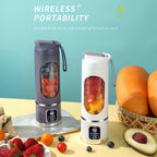 Portable Outdoor Electric Juicer 450ML  Digital Display Juice Cup USB Charging Mini Fruit Juicer
