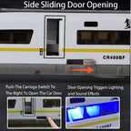1:60 Scale FuXing High-speed Railway Toy Car Model Sound Light Remote Control Electric Simulation Train Models Ornaments Gifts