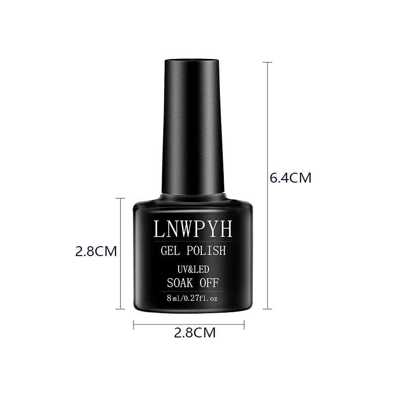 Gel Varnish Kit Professional Nail Gel Kit With Nail Dryer Soak Off Nail Gel Polish Kit  Base Coat  Top Coat Manicure Tools Set