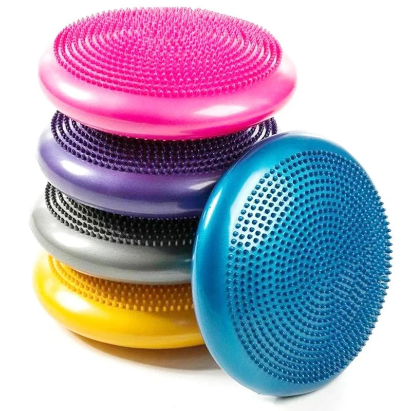 Inflated Stability Wobble Cushion For Physical Therapy Autism ADHD Sensory Balance Toys Kids Adults Juegos Familiares Divertidos Ürün ana görseli