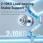 SC5 Jade Marble Pneumatic Monitor Arm Single Desk Mount Stand For 17-35 Inch Screen 2-10kg Load Height Adjustable Gaming Bracket