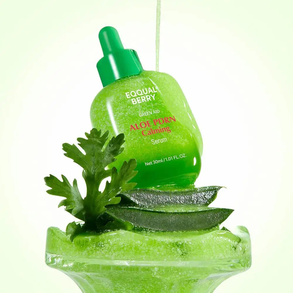 EQQUALBERRY ALOE PDRN & NAD PEPTIDE Skin Kit - HYALTOIN Serum, Bakuchiol Plump Calming Toner Serum Korean Daily Skin Care