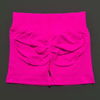 HISTELLO Impacts Shorts 4.5" Women Fitness Sports Biker Shorts Low Waist Gym Short Workout Scrunch Butt Yoga Seamless Leggings