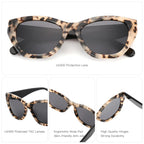 ZENOTTIC Polarized Sunglasses Women Cat-Eye: Trendy Cateye Sunglasses for Woman - Cute Sun Glasses UV400 Protection