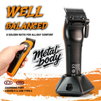 New Professional BRDCLIP Salon Barber Kit vector motor Hair Clipper 7800-13000RPM Trimmer 8000-13000RPM Metal body 2603 Shaver