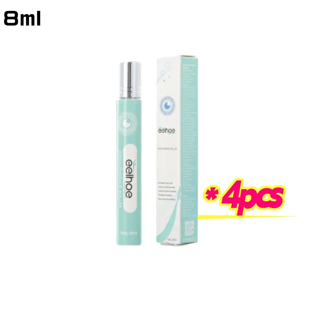 NEW High-end 8ml Quickly Restore Vision Enhance Roller Promotes Clearer Eyesight Mild Relax Massage Fatigue Relief For Eye Care