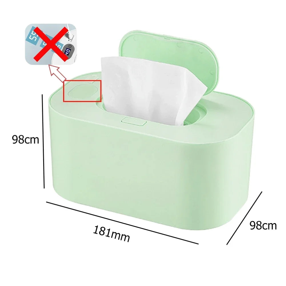 Portable Baby Wipes Heater Thermal USB Charging Warm Wet Towel Dispenser Napkin Heating Box Home Accessories