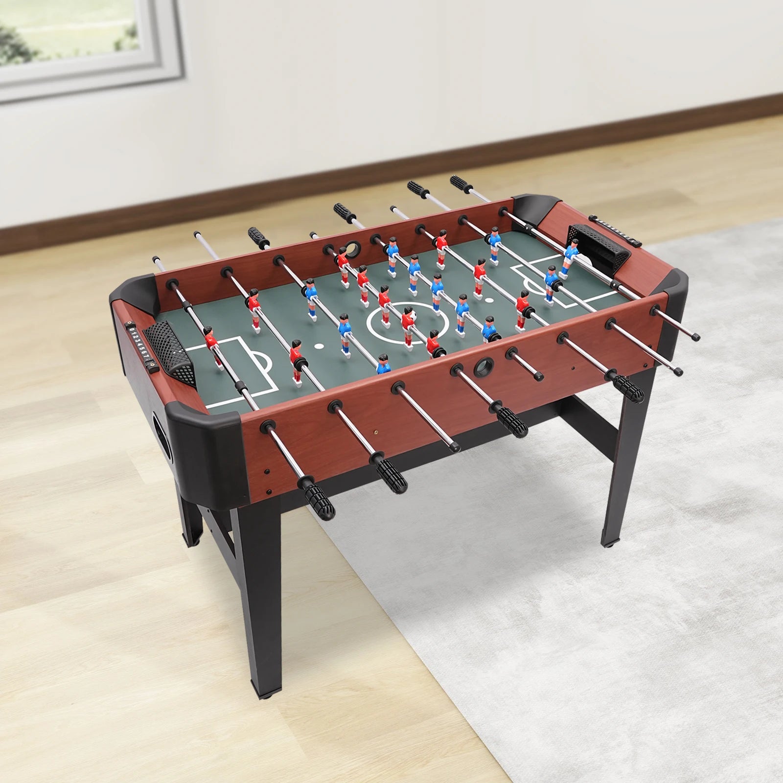 1.2-Meter Desktop Football Family Set, Football Games, Entertainment, Camping Club, Bar, Sports Enthusiasts Foosball Game Table 