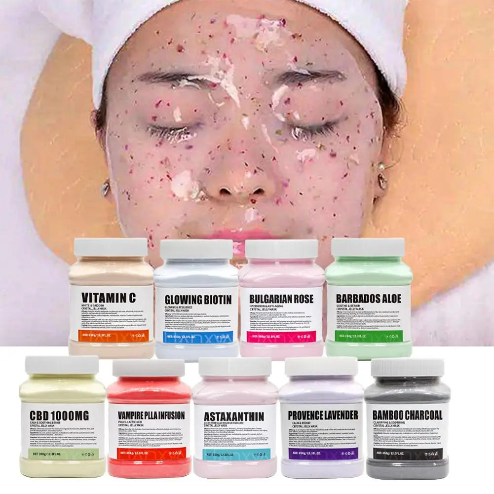 Jelly Mask for Facial Professional Rose Smooth Face Mask Skin Care, Hydrated Nourished Hydro Jelly Mask Powder,Gel Peel Off MasK Ürün ana görseli