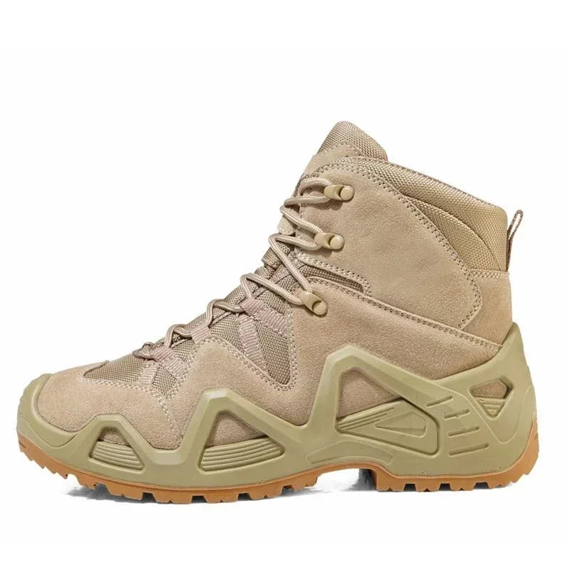 Men Casual Hunting Ankle Boots Outdoor Tactical Hiking Man Boot  Hunting Work Boots for Motorcycle Shoes Botas Militares