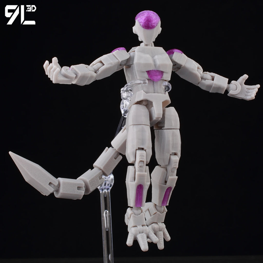 9L3D Printed Dragon Ball Son Goku Vegeta Beerus Frieza Anime Lucky13 Dummy13 Titan13 Action Figures Multi-Jointed Movable Toys