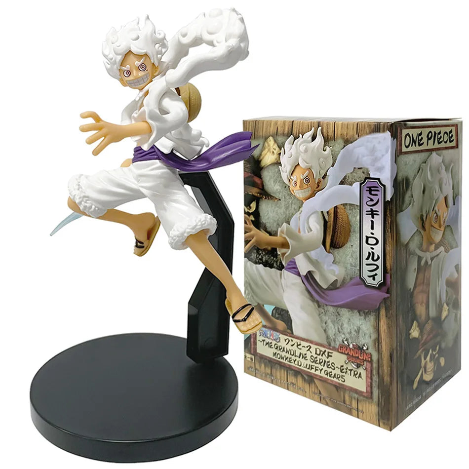 Anime ONE PIECE Figure Toy 18cm Nika Monkey D Luffy Action Figures Dolls Pvc Model Collectible Statue Toy Gift In Stock Ürün ana görseli