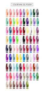 Limegirl Nail Set Nail Gel Tools Kit 54W Nail Lamp 18/12/7 Colors UV Gel Nail Polish Kit Contains Nail Drill Machine Nail Kit