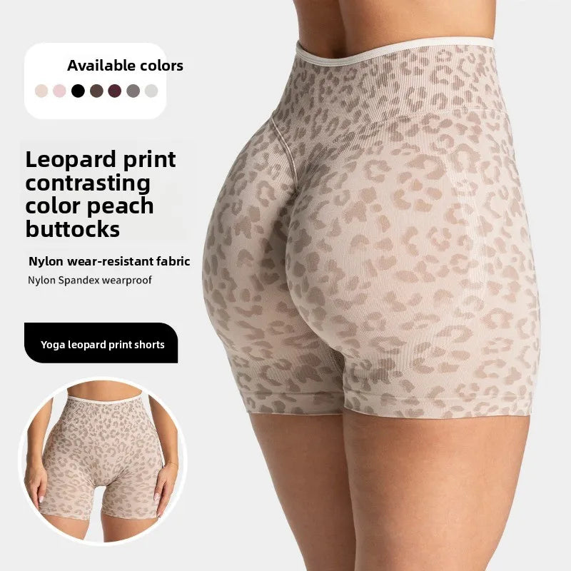 Quick drying seamless yoga shorts for women, high waisted, hip lifting, abdominal tightening, running and fitness pants Ürün ana görseli