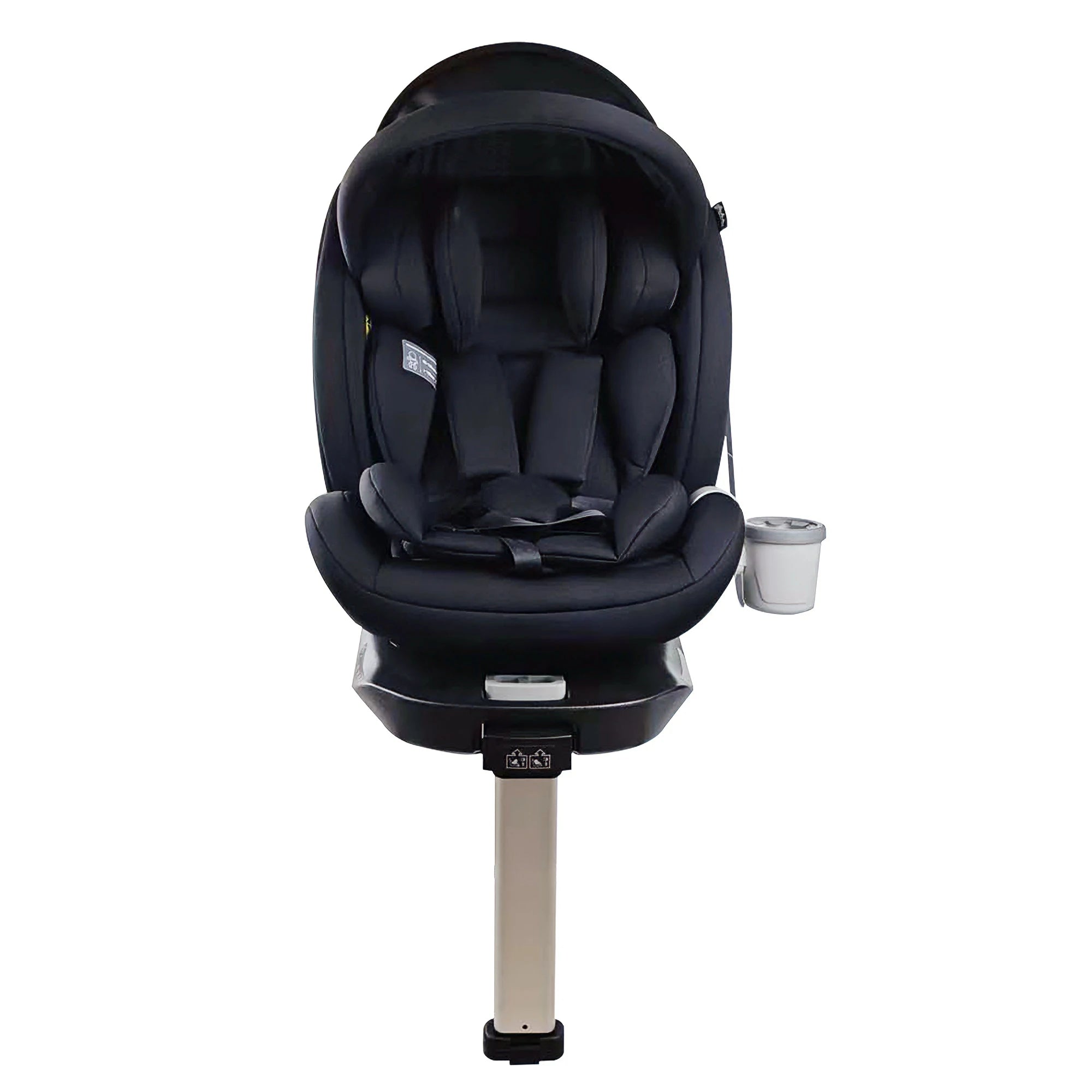 Child Car Safety Seats with 360° Direction ISOFIX rotating for Baby  5-point seat belt 0-12 Years Suitable for newborn