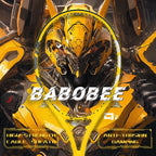 BaboBee 100% Full Carbon Fibre Premium Professional Tennis Racket Free Bag & Overgrip, 55-65lbs Threaded, Ultra-light 265±5g