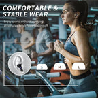 Wireless Earphone Bluetooth 5.3 Headphone 60H Playback LED Power Display Ear Buds Mic Noise Cancellation Stereo Sound Earphones